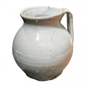 Boccale antico smaltato. Epoca XV sec.